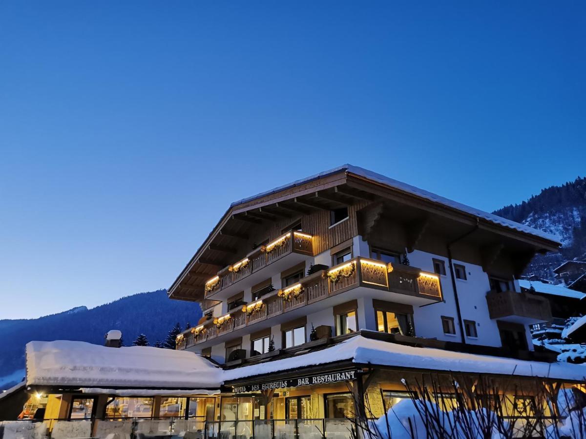 Hotel-Chalet Les Ecureuils Restaurant, Piscine, Garage Le Grand-Bornand Esterno foto