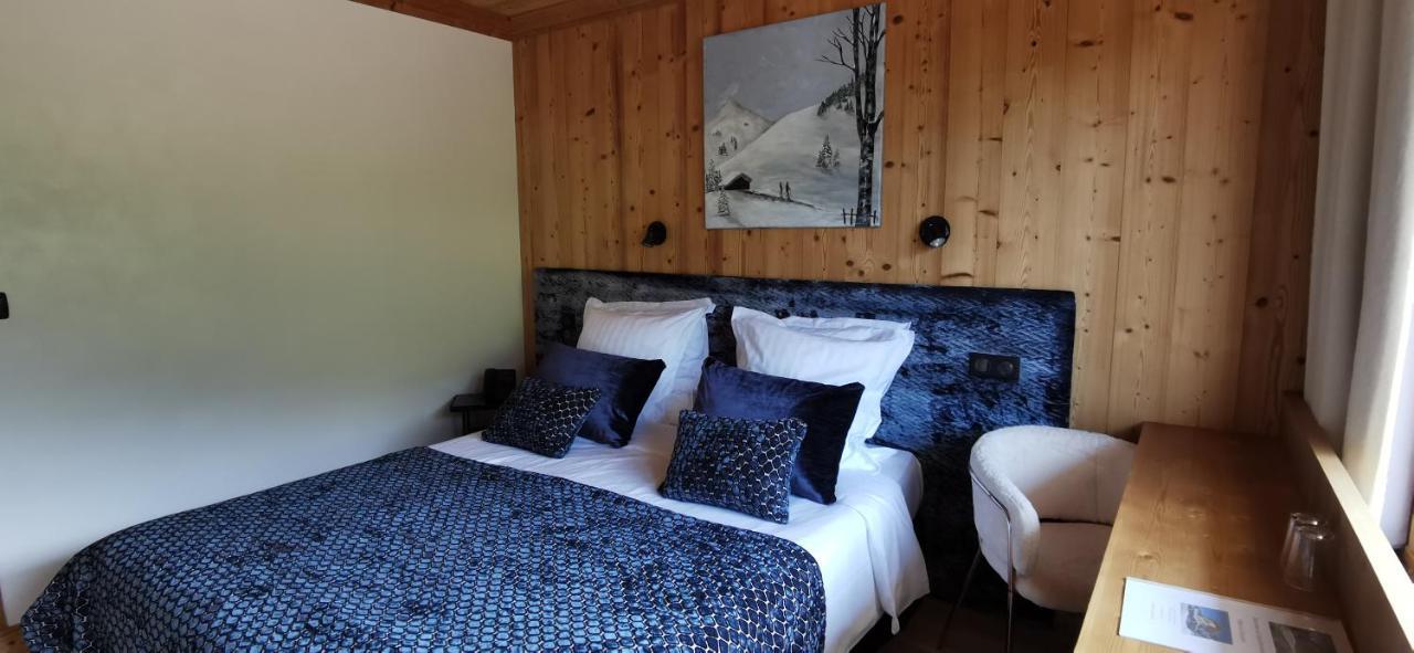 Hotel-Chalet Les Ecureuils Restaurant, Piscine, Garage Le Grand-Bornand Esterno foto