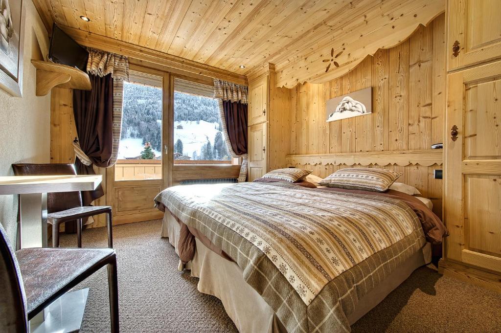 Hotel-Chalet Les Ecureuils Restaurant, Piscine, Garage Le Grand-Bornand Camera foto