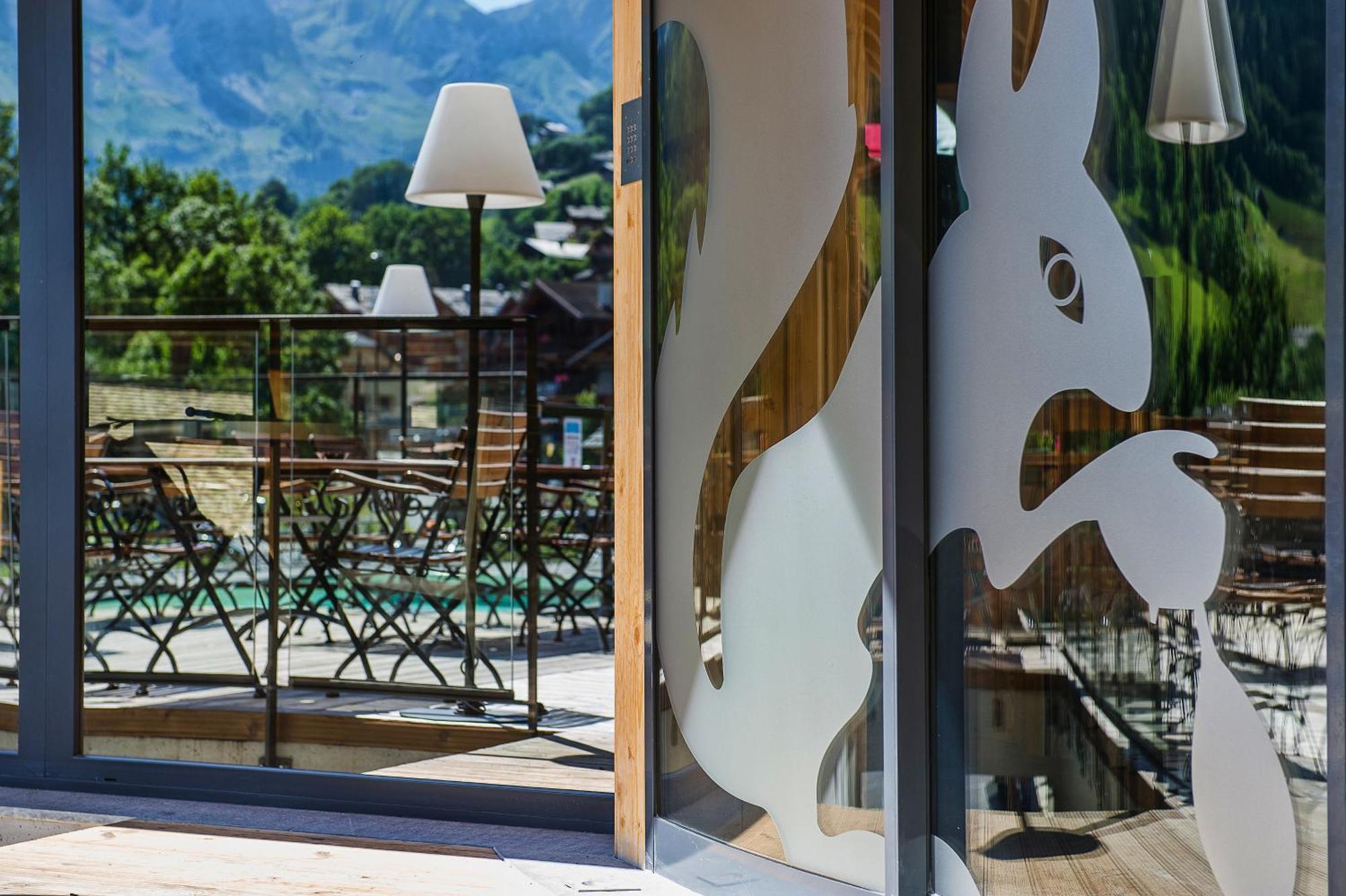 Hotel-Chalet Les Ecureuils Restaurant, Piscine, Garage Le Grand-Bornand Esterno foto